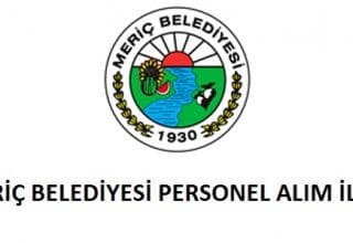 Meriç Belediyesi Memur Alım İlanı