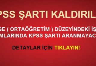 Kamu İşçisi Kpss Şartı