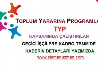 Toplum Yararına Programlar